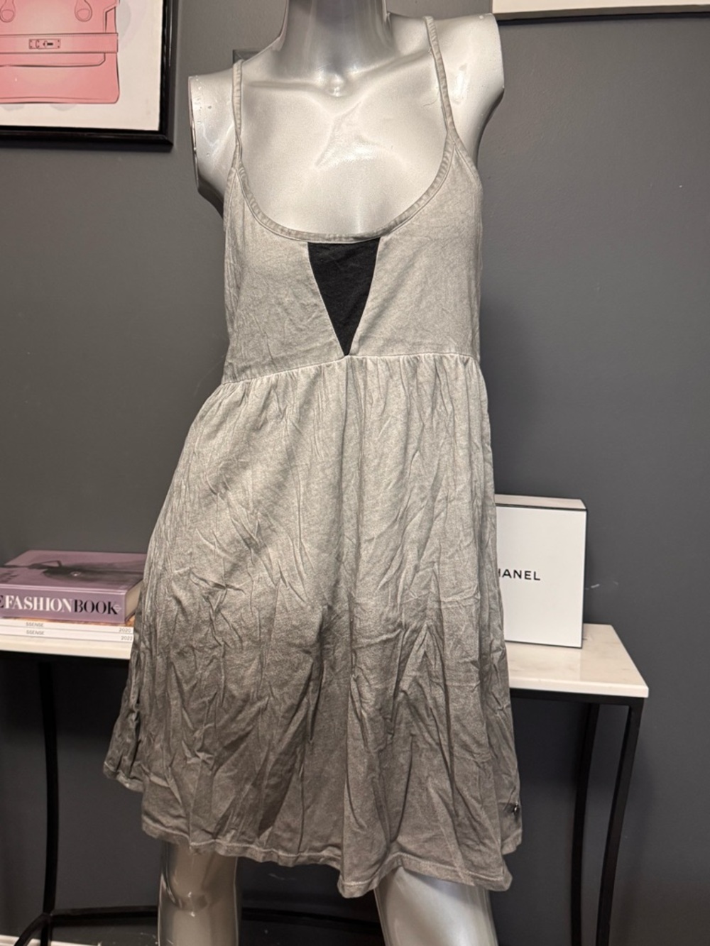 Harley-Davidson Casual Ombre Grey Tank Dress